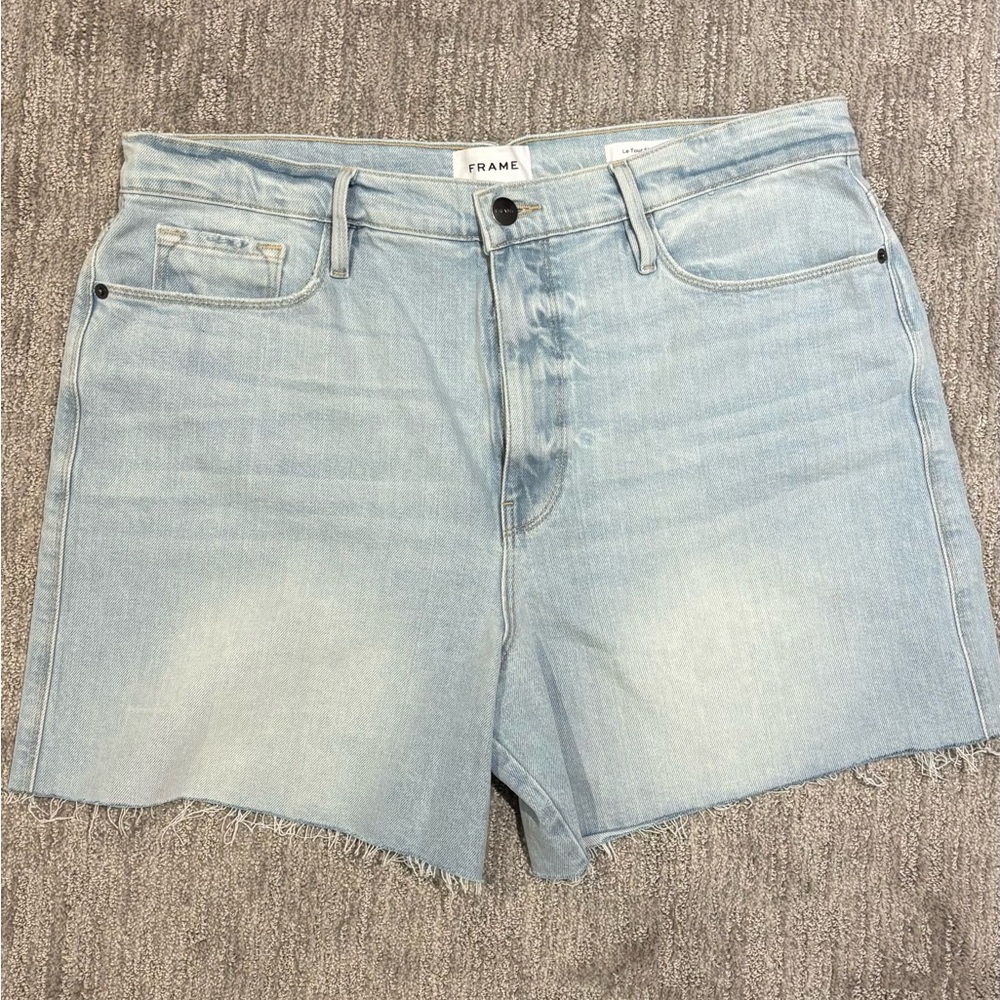 Frame Denim Women's Light Blue Jean Shorts